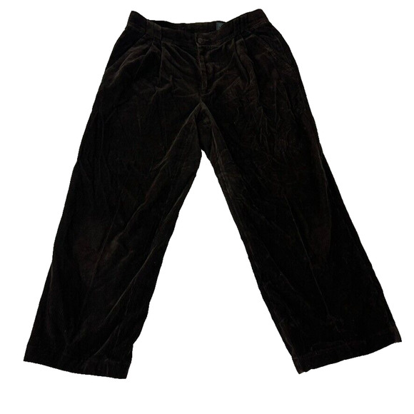 Gianni Versace Other - Gianni Versace Pants Mens 50 32x25 Corduroy Velvet Pleated Trousers Vtg